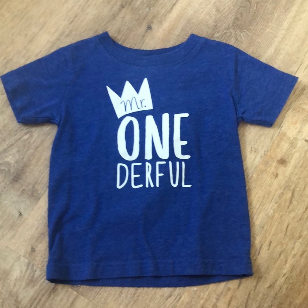 Mr ONE-derful shirt